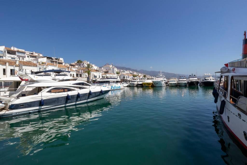 Puerto Banus Second Line, Luxury Apartement Marbella Exteriér fotografie