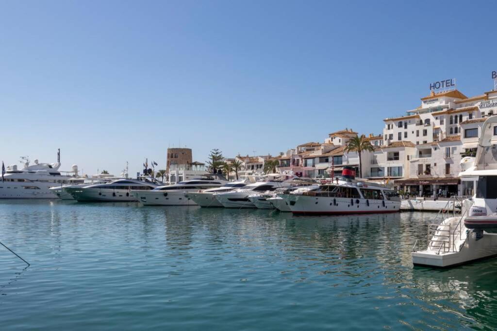 Puerto Banus Second Line, Luxury Apartement Marbella Exteriér fotografie